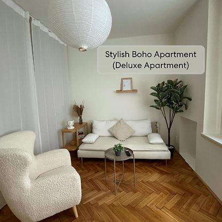 Urban Retreat I Modern Boho Apartments In Lovely Letna District - 10 Minutes From Old Town Praha Exteriér fotografie