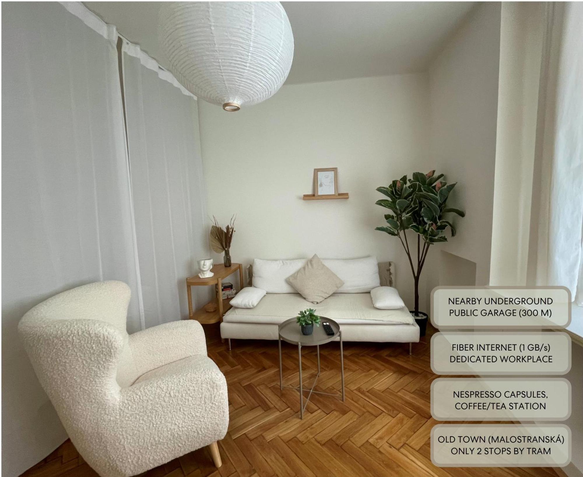 Urban Retreat I Modern Boho Apartments In Lovely Letna District - 10 Minutes From Old Town Praha Exteriér fotografie